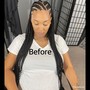 Partial Sew In/min leave out