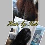 4C silkpress Natural hair / extra $10 for length