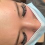 Brown lash extensions any style