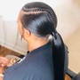 Sleek Ponytail