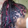 Knotless Individual Braids