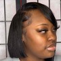 Protective Quickweave Bob & Lashes