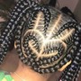 Feed in braids