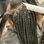 Small box braids hair included