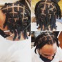 Man bun braids