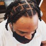 Man bun braids