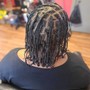 Start dreads with 2 strand