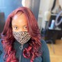 Hair Extensions with Sew-In