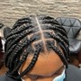 Kid’s. Natural cornrows