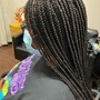 Box braids mid back