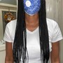 Box braids mid back