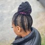 (Mid-Back) Large Goddess Braids