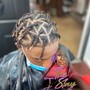 Men's Individual Braids/Plaits/Twists