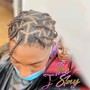 Men's Individual Braids/Plaits/Twists