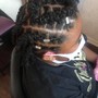 Kid's Traditional Cornrow Extensions