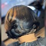 Bob Cut &amp; style on natural hair