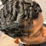 natural styles (two-strand twist,rods,,twist out)