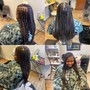 Medium Knotless Box Braids