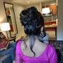 Hair Style with Added Extensions (Non-Bridal)