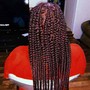 Large Knotless Braids