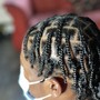 Natural hair two strand  Twist medium