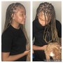 Natural hair two strand  Twist medium