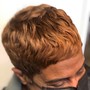 Maintenance relaxer cut and style