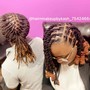 LOCS WASH AND DRY-  no style or retwist