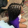 Medium Knotless Braids