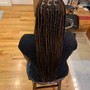 Medium Knotless Braids