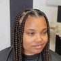 Knotless Box Braids Large