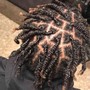 3-6 feed-in braids