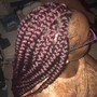 3-6 feed-in braids