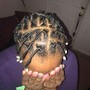 3-6 feed-in braids