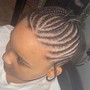 2 Feed In Braids