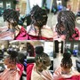 Loc 2 Strand Twist (add on)