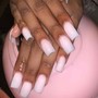 Short Acrylic full set (2 colors)