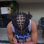 Loc retwist with maintenance