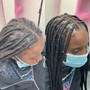 Butt length SMedium braids