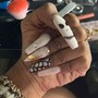 Short Acrylic Nails