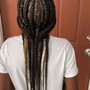 Small Straight back Braids