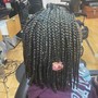 Short Knotless w/ Curls (Medium)