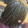 Short Knotless w/ Curls (Medium)