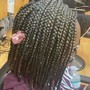 Short Knotless w/ Curls (Medium)