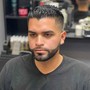 Mens Haircut w/ face