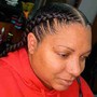 Kid's Large Feed-In Braids