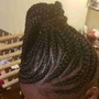 Shoulder Length Tribal Braids