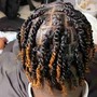 Full Head Small Two Strand Twists/ Plaits