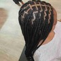 Small Knotless Braids