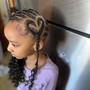 Kid's Lemonade braids/ $75 medium-$95small